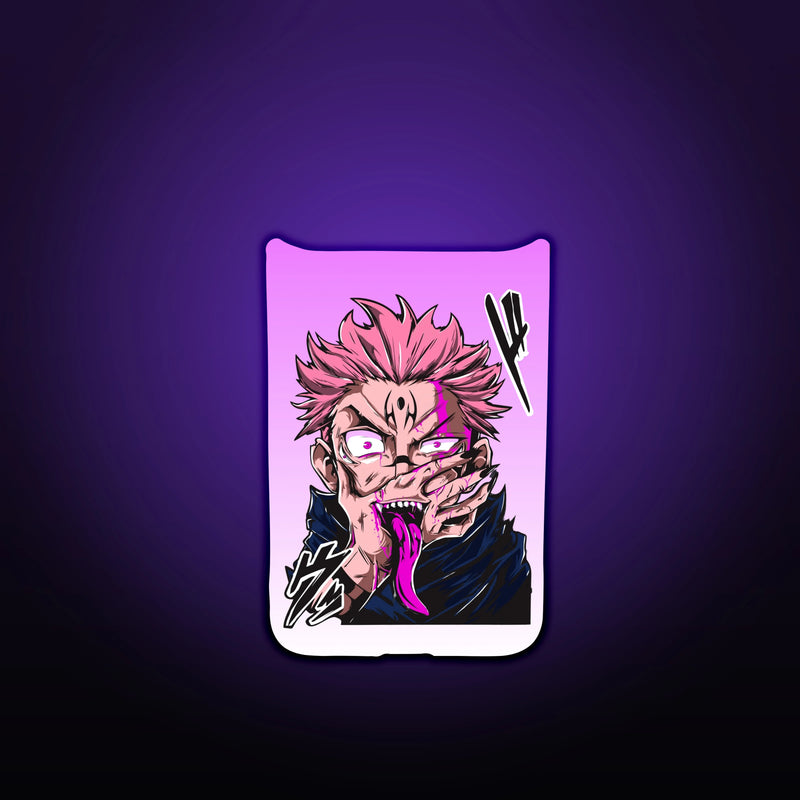 Anime Curse King | Cover + Back Skin MagSafe 8