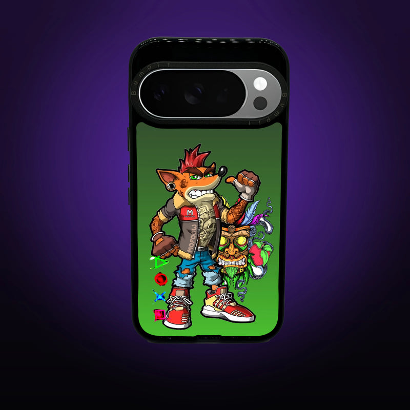 Gaming Bandicoot | Cover + Back Skin MagSafe 4