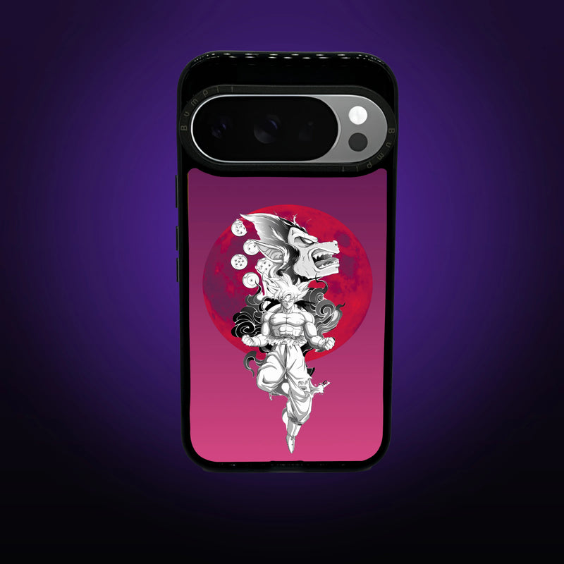 Anime Super Warrior 3 | Cover + Back Skin MagSafe 4