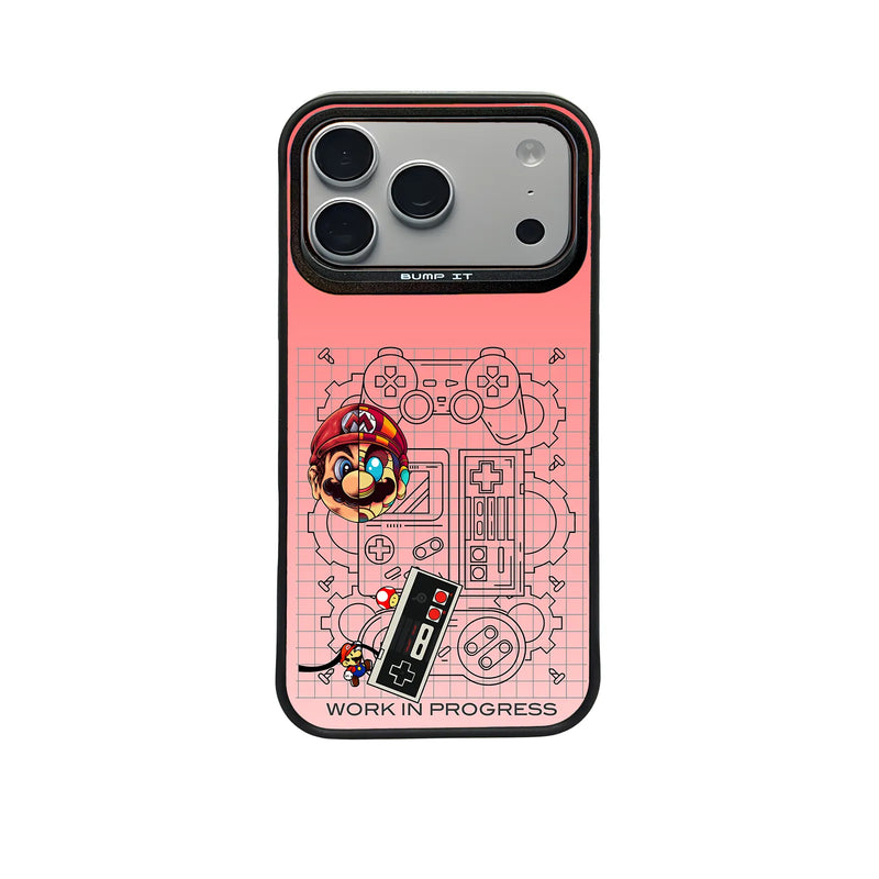 Retro Gaming | Cover iPhone + Back Skin MagSafe