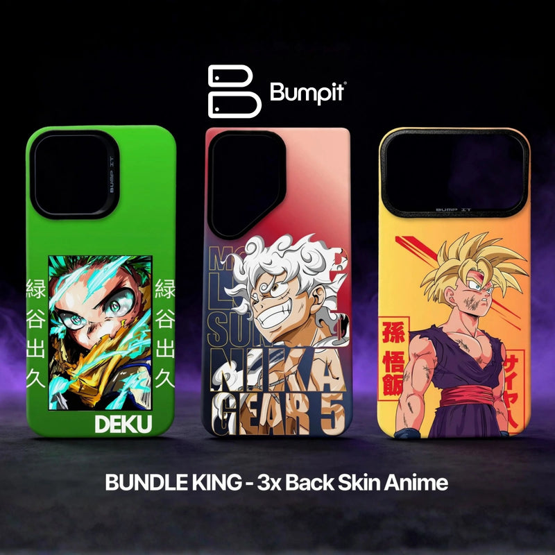 BUNDLE KING — 3 Back Skin + 1 Cover Completa in Regalo